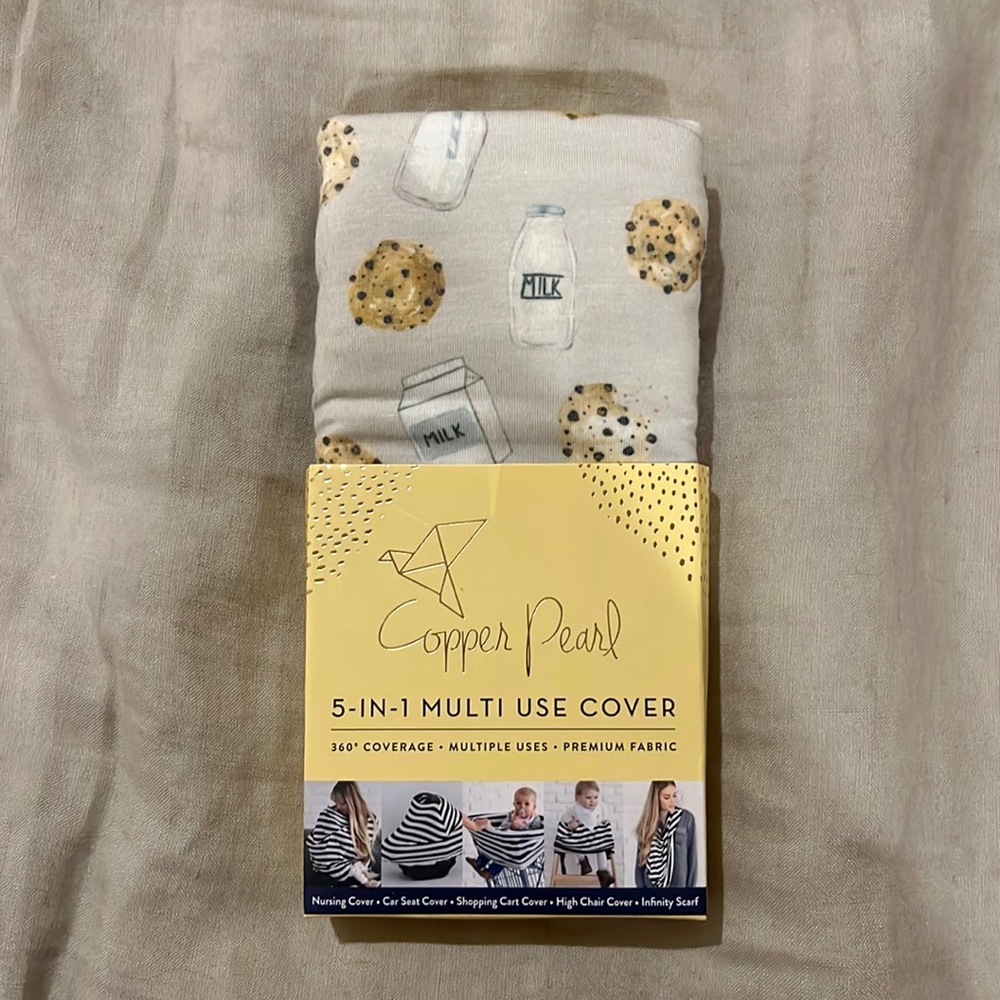 Copper Pearl Multi-Use Cover for Baby